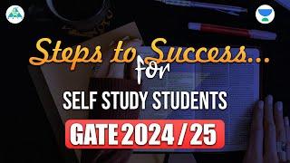 Steps to Success for Self Study Students GATE 2024-25 #gc_sir #sj_sir #gate_academy