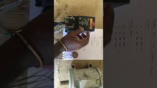 Danfoss vfd external button setup,On,off button and potentiometer setup