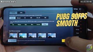 Xiaomi Redmi Note 10 Pro test game PUBG Smooth 90 FPS Graphic