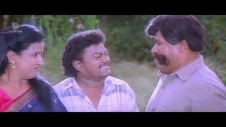 Sadhu Kokila and Bank Janardhan Super Comedy Scenes from Haalappa Kannada Movie