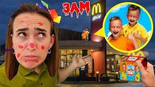 DON'T ORDER Vlad and Niki HAPPY MEAL FROM McDonald's at 3AM!