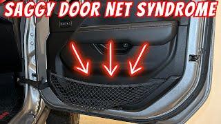 Fixing Sagging Door Netting on Jeep Wrangler JL: Easy Removal Guide
