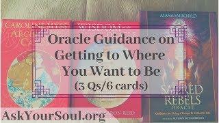 Oracle Guidance for Getting to Where You Want to Be.