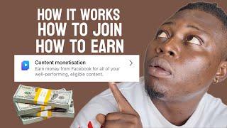 Facebook Content Monetisation Beta For Beginners 2025 | Beginners Guide