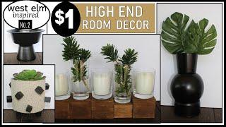 HIGH END DOLLAR TREE DIY | ROOM DECOR inspired by WEST ELM | Vol. 2