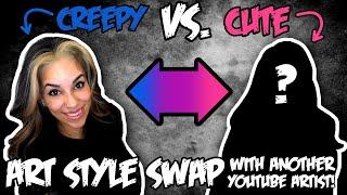 I "Creepified" Another Youtuber's Art!