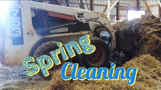 Cleaning Lamb Pens