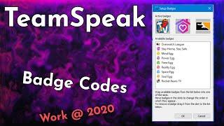 Free Badges for TeamSpeak Profile | Grab it NOW