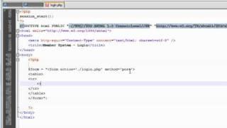 PHP Tutorial: Create a Member System in PHP | How to make a user login page for member system (1/3)