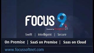 Focus 9 Cloud based Mobile Enabled ERP solution