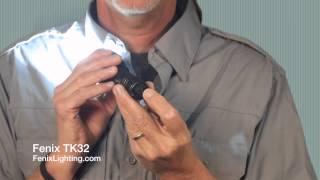 Fenix TK32 Flashlight Studio Preview from FenixLighting.com