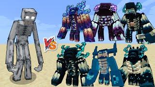 SCP-096 vs Warden Evolution in Minecraft - SCP-096 vs all Wardens