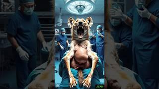 hyena treatment in digital hospital #hyena #wildliferescue #wildlife #worlwide #humanity #entertain