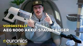 AEG HYGIENIC 6000 | Kabelloser Staubsauger mit starker Saugleistung und Flexibilität (AP61CB21WS)