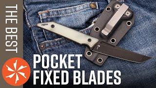 Best Pocket Fixed Blade EDC Knives in 2021