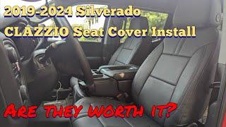 CLAZZIO Seat Cover Install: 2019 - 2024 Chevy / GMC Silverado / Sierra