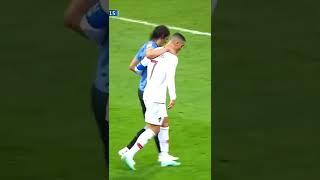 Respect between Ronaldo and Cavani 
