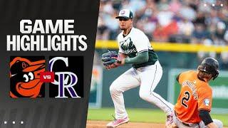 Orioles vs. Rockies Game Highlights (8/31/24) | MLB Highlights