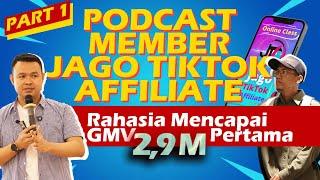 PODCAST JTA: BONGKAR RAHASIA STRATEGI PENCAPAIAN OMSET 2,9 M DALAM 1 BULAN DI TIKTOK AFFILIATE.