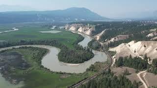 Short clip from near Radium Hot Springs in BC  #oneclicktoreachthesky