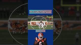 Flood the line of scrimmage! Denzel Daxon Film session