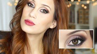 Vampy Holiday Makeup Tutorial 2014