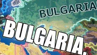 Bulgaria conquers everything around them in Hearts of Iron 4