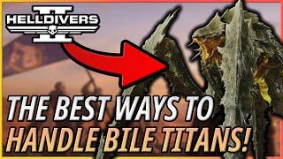 Never Struggle With Bile Titans EVER AGAIN! | Helldivers 2 Guides