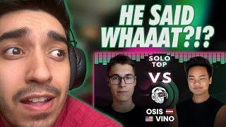 SAVAGE REACTS | OSIS VS VINO | Online World Beatbox Championship 2022 | REACTION VIDEO!!!