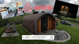 Luxury Glamping Pod booked on Airbnb, Experience and Review