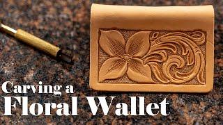 Carving our Floral Wallet