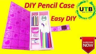 Pencil Box Banane Ka Tarika | How to Make Pencil Box with Cardboard