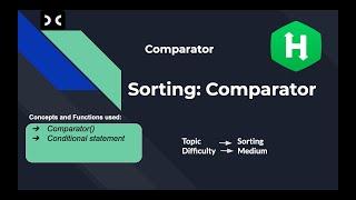 Sorting:Comparator | HackerRank | InterviewPrepration Kit