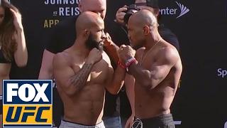 Demetrious Johnson vs. Wilson Reis | Weigh-In | UFC ON FOX