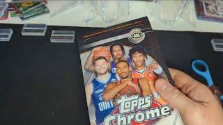 opening Aussie basketball Topps chrome 2023-2024