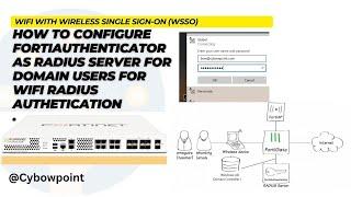Configure FortiAuthenticator as RADIUS server for Domain users for Wifi Radius Authentication WSSO