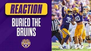 LSU - UCLA Instant reactions: The Tigers come alive in the second half to get the 34-17 win