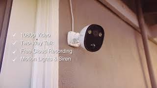 Swann Spotlight Outdoor Security Camera - Product Introduction