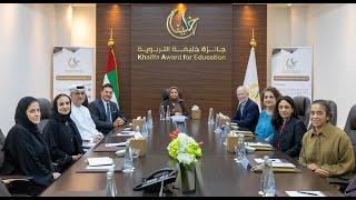 Awarding Committee of Khalifa International Award for Early Learning Field in Abu Dhabi