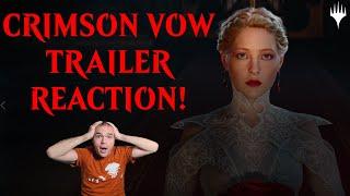 Crimson Vow Trailer REACTION! What Does a Magic: the Gathering Designer think of It?? | Innistrad