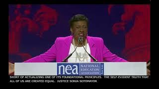 Becky Pringle Delivers Keynote Speech at the 2023 NEA RA