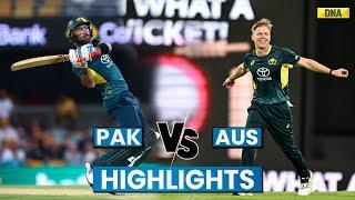 AUS VS PAK Highlights 1st T20: Australia Beats Pakistan By 29 Runs In Brisbane, 1-0 Up In The Series