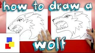 How To Draw A Wolf