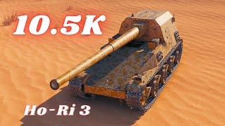 Ho-Ri 3  10.5K Damage 5 Kills  World of Tanks #wot ( Мир Танков )