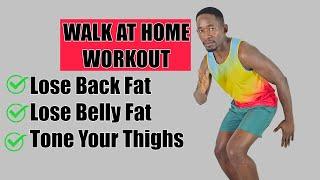 30-Minute FAST Walk at Home Workout to Lose Back Fat Fast