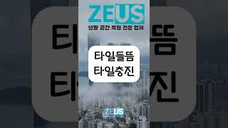 #제우스 #생활공간 #복원전문업체 #위드모스 #대한시공협회 #타일들뜸 #스핑클에폭시 #가맹모집 #기술공유 #1인기술창업