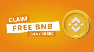 New High Paying BNB Coin Faucet 2025 | Claim Free BNB Every 30 Seconds