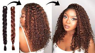 YASs Slaying On A Budget Is A Must On This Channel| Curly Crochet Hairstyle Using Braiding Hair