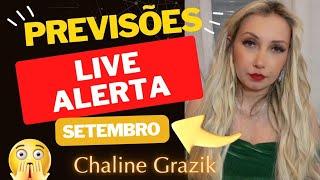 LIVE de PREVISÕES da Vidente CHALINE GRAZIK #chalinegrazik #previsoes #videntechaline