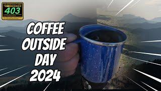 International #CoffeeOutside Day 2024 Calgary Alberta